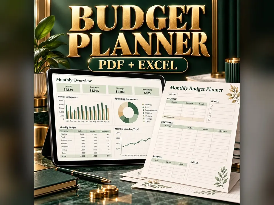 Budget Planner Bundle: product cover