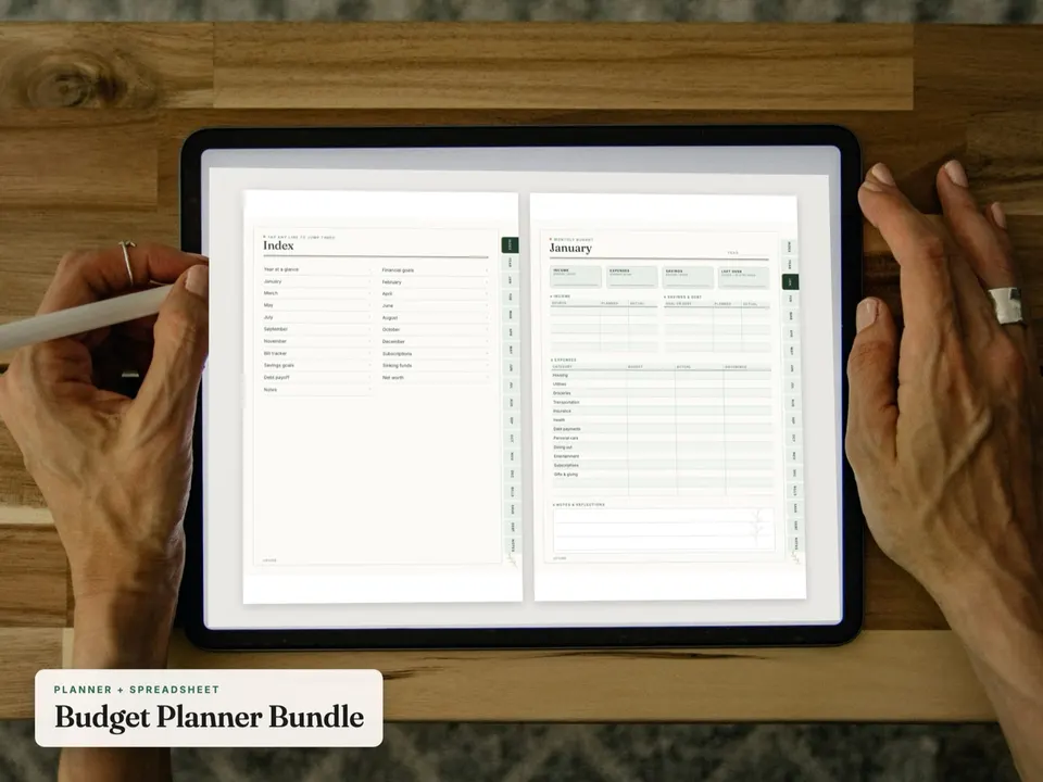 Budget Planner Bundle: cover